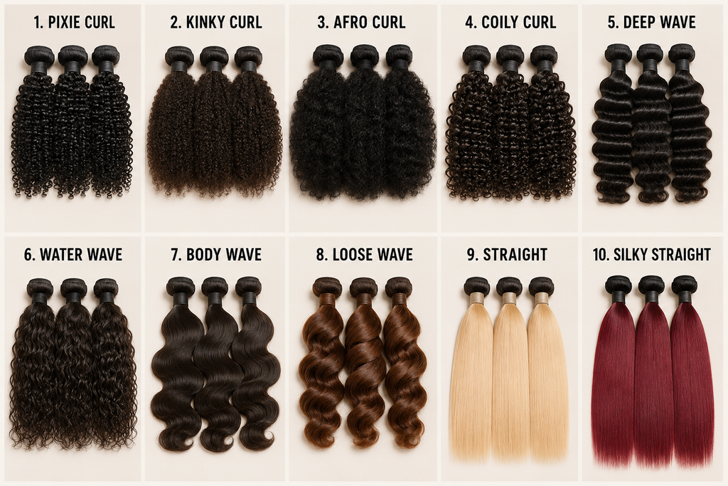 Cheveux Naturels 100% Human Hair